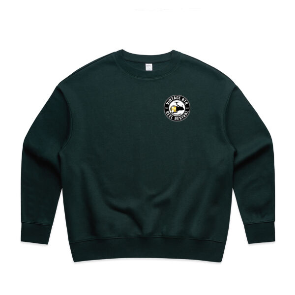 Vintage BTR Gold - AS Colour Womens Heavy Crew Thumbnail