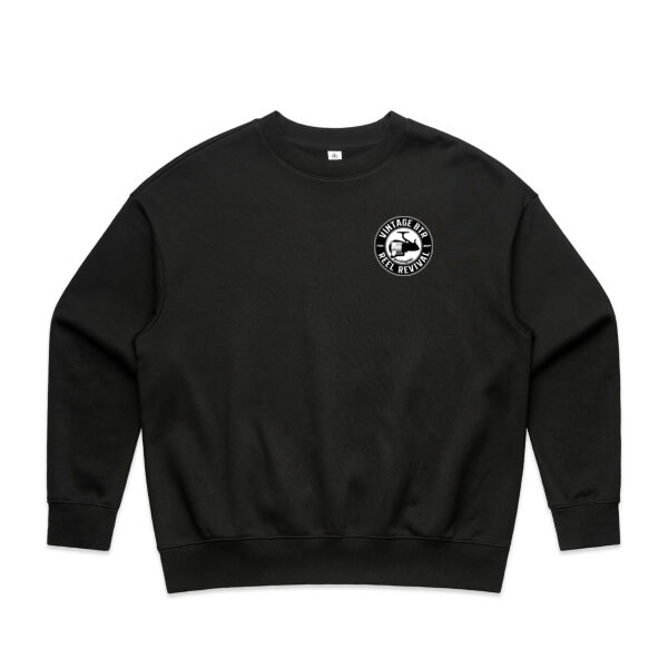 Vintage BTR Silver - AS Colour Womens Heavy Crew Thumbnail