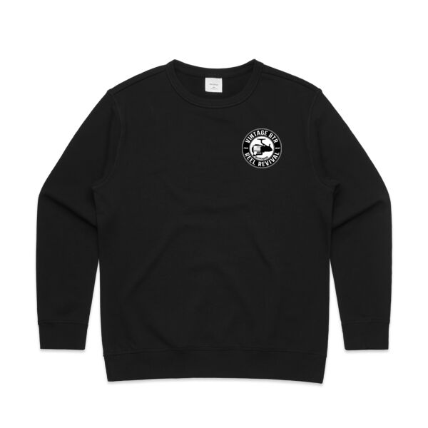 Vintage BTR Silver - AS Colour Womens Premium Crew Thumbnail