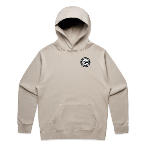 Vintage BTR Silver - AS Colour Mens Relax Hood Thumbnail