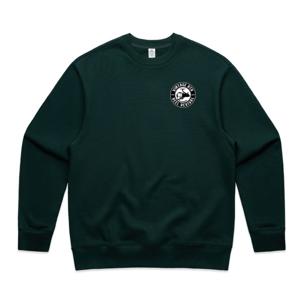 Vintage BTR Silver - AS Colour Mens Heavy Crew Thumbnail