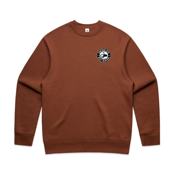 Vintage BTR Silver - AS Colour Mens Relax Crew Thumbnail