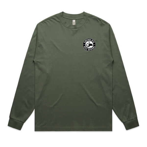 Vintage BTR Silver - AS Colour Mens Heavy Long Sleeve Tee Thumbnail