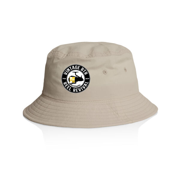Vintage BTR Gold Logo - AS Colour Nylon Bucket Hat Thumbnail