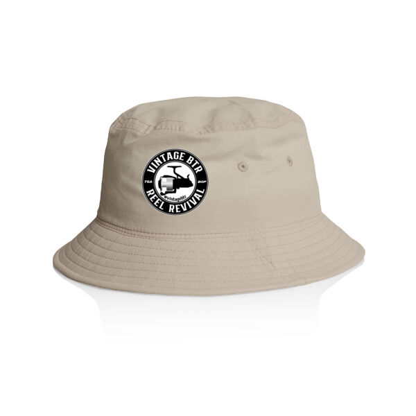 Vintage BTR Silver - AS Colour Nylon Bucket Hat Thumbnail