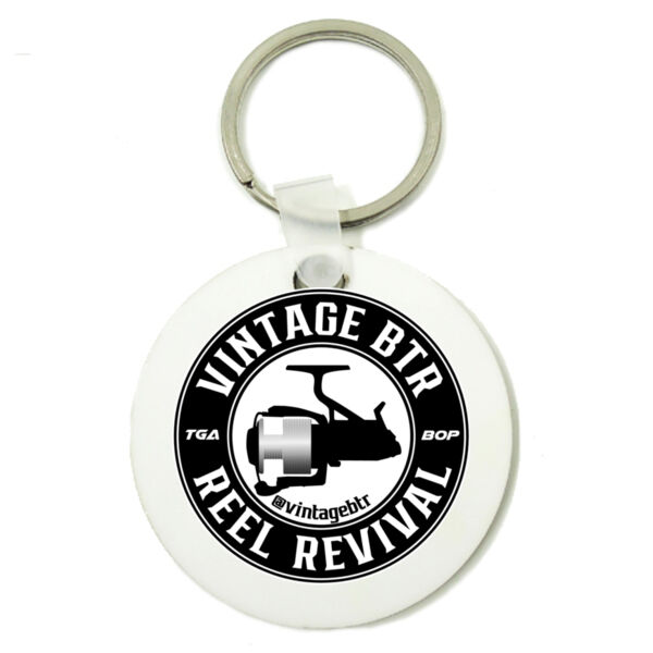 Vintage BTR Silver - Round Key Ring Thumbnail