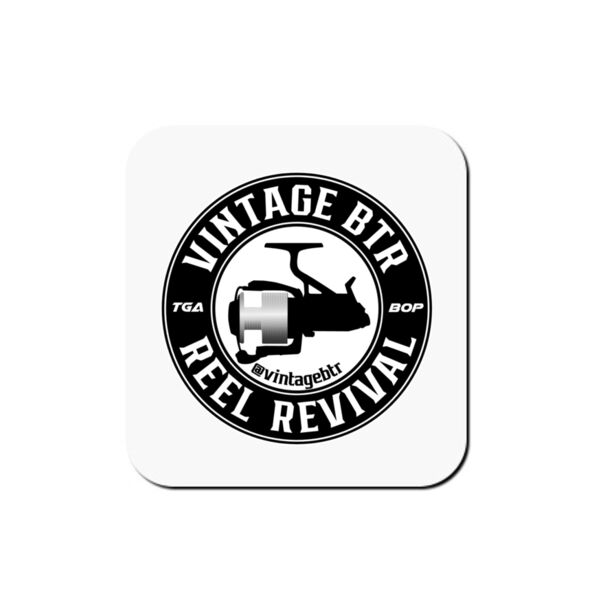 Vintage BTR Silver - Coaster - Square Hardboard Thumbnail