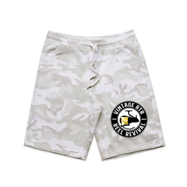 Gold logo - AS Colour Mens Stadium Camo Shorts Thumbnail