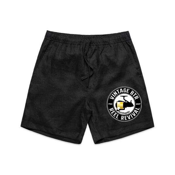 Gold logo - AS Colour Mens Linen Shorts Thumbnail