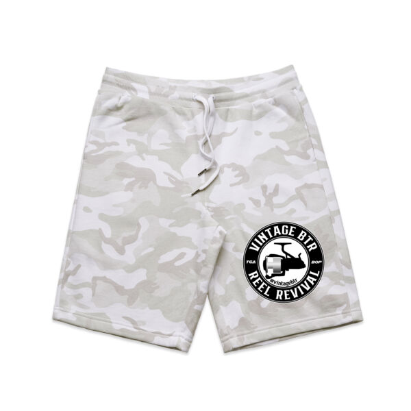 Silver Logo - AS Colour Mens Stadium Camo Shorts Thumbnail